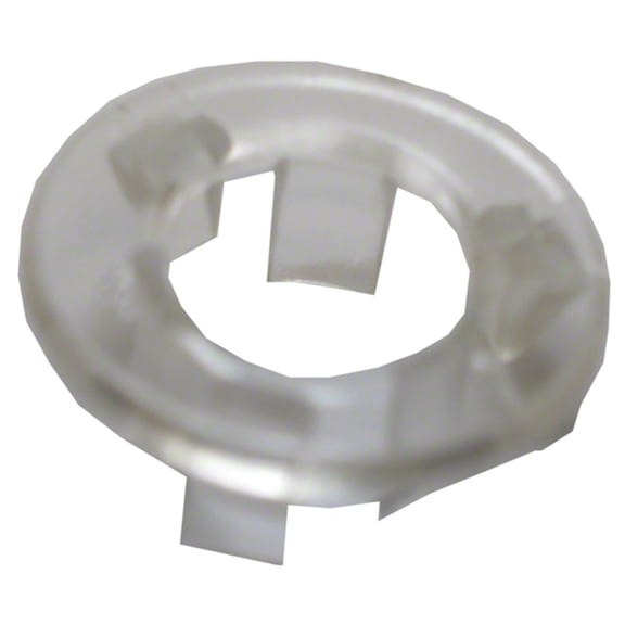 CLEAR PLASTIC DOOR LOCK KNOB FERRULE; 2 REQUIRED PER CAR