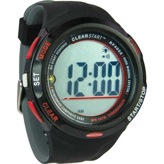 CLEAR START 50MM WATCH BLACK/GREY RF4055A