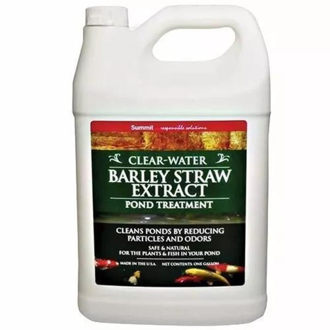 Clear Water Barley Straw Extract Pond Treatment, 1 Gallon