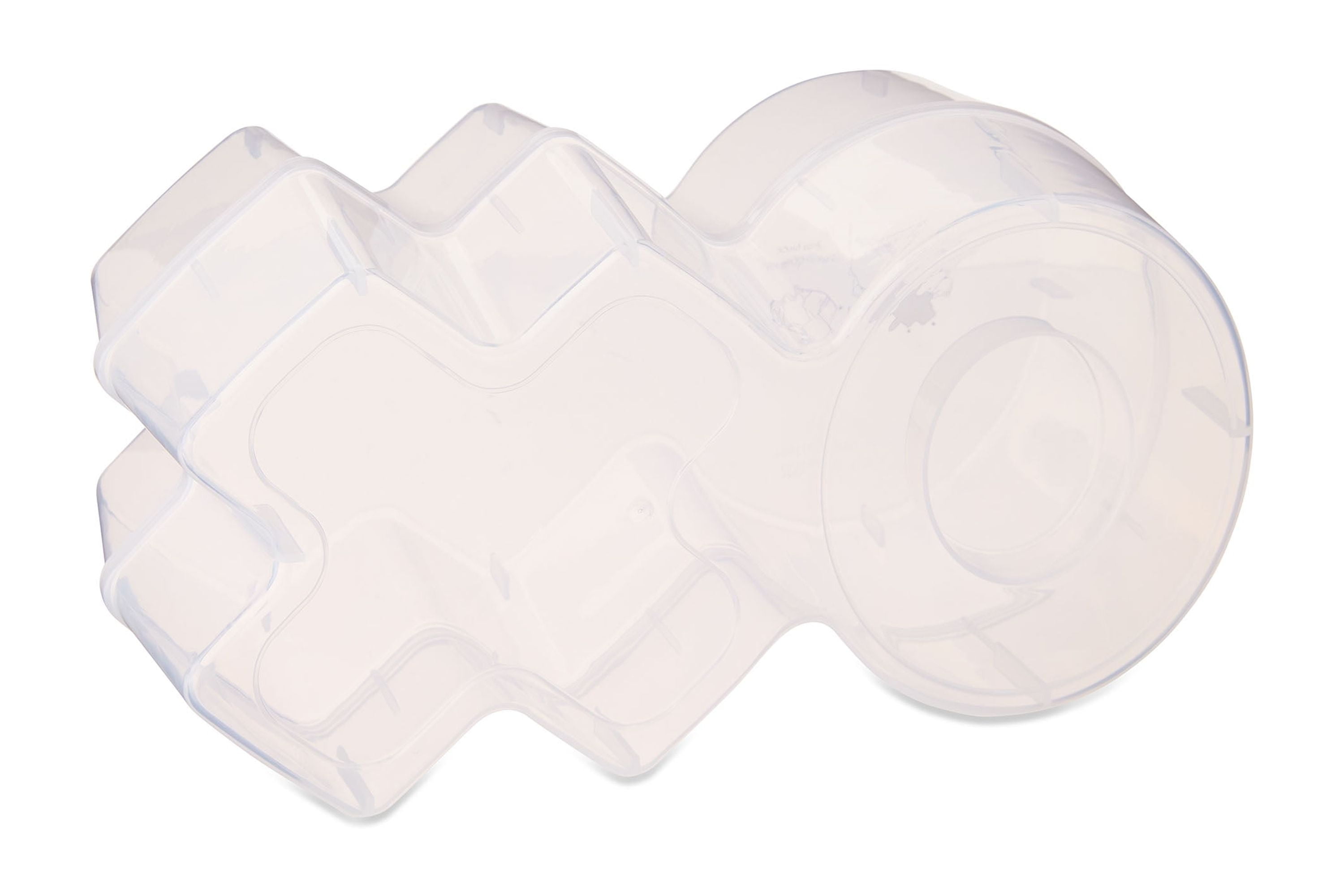 XO Container, Clear, 6", Valentine's Day by Way To Celebrate