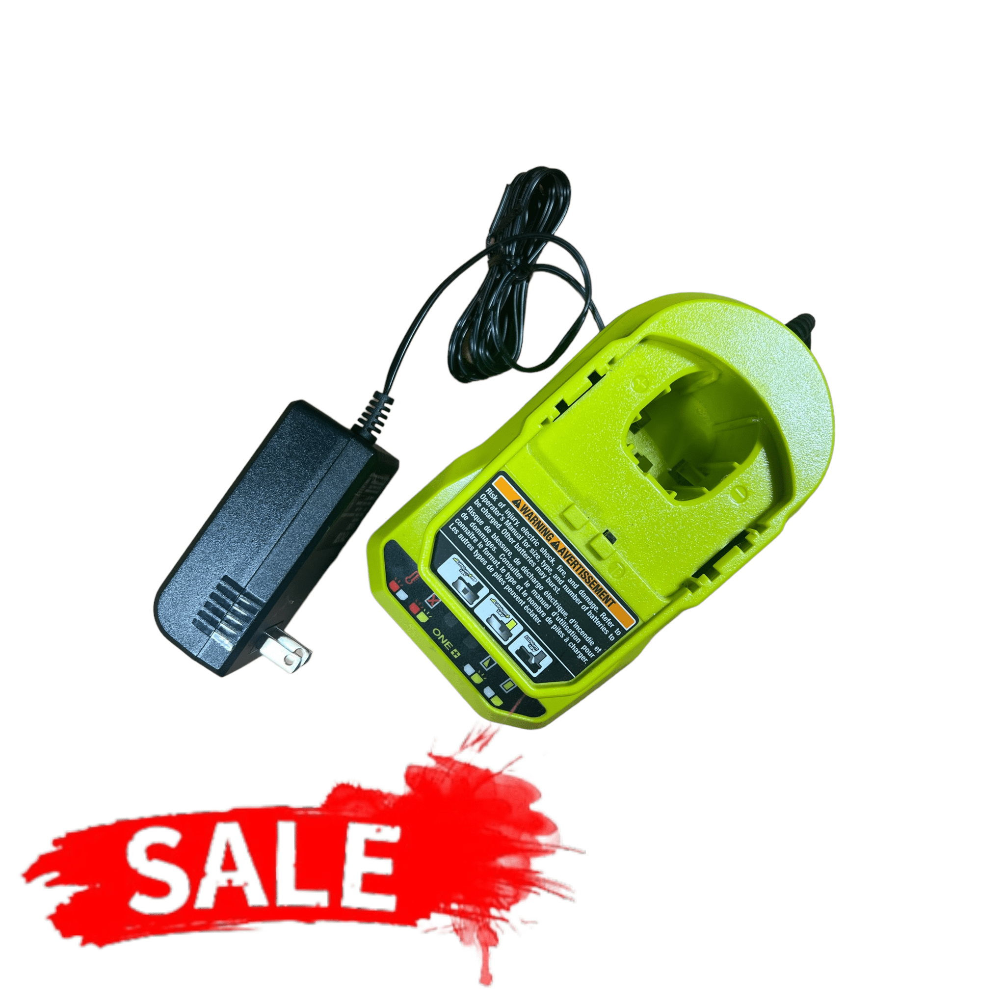 CLEARANCE 18Volt ONE+ LithiumIon Battery Charger