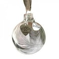 thumbnail image 1 of [CLEARANCE]Christmas Ornament Feather Ball Memorial Decoration for Festival, 1 of 6