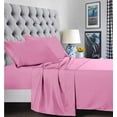 thumbnail image 1 of CLEARANCE Holiday Gift 1500 Series Bed Sheet set- - Queen Light Pink, 1 of 5