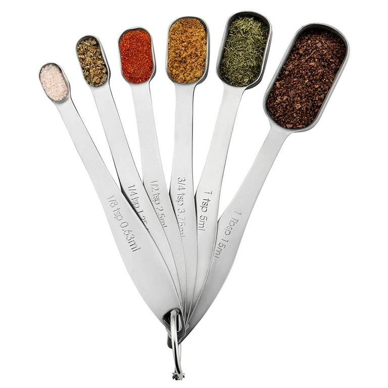 https://i5.walmartimages.com/seo/CLEARANCE-Measuring-Spoons-Sets-6-Tablespoon-Teaspoon-3-4-tsp-1-2-tsp-1-4-1-8-Slim-Design-Cups-Dry-Spices-Liquid-Cooking-Stackable-Easy-Storage-S5629_9c6fac28-d235-4202-bc3a-9347c43c753c_1.a87a239945967295729665e26a2b4237.jpeg?odnHeight=768&odnWidth=768&odnBg=FFFFFF