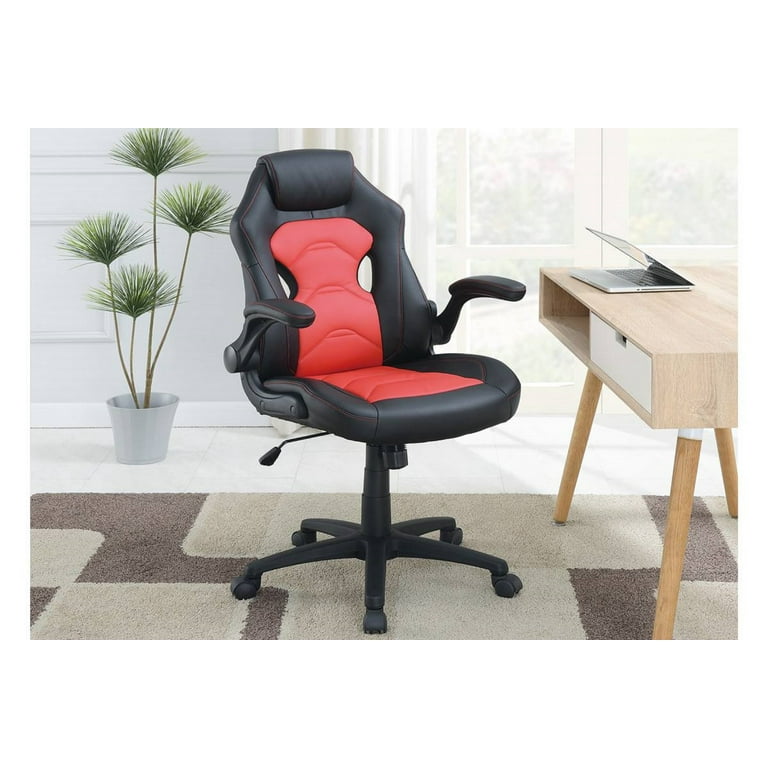 CLEARANCE Office Chair Upholstered 1pc Comfort Chair Relax Gaming