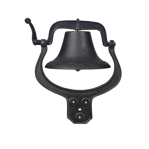 CLEARANCE! Outdoor Bell & Indoor Dinner Bell / Made of Black Large Bell