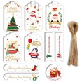 thumbnail image 1 of [CLEARANCE PRICE]Christmas Gift Tags 50pcs Xmas Kraft Paper with Twine String Party Decoration, 1 of 6