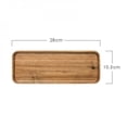 thumbnail image 1 of [CLEARANCE PRICE]Wooden Tray Solid Rectangular Wooden Tray Disk Japanese Tea Tray, 1 of 6