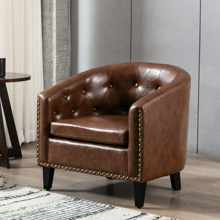 Leather chair clearance cheap