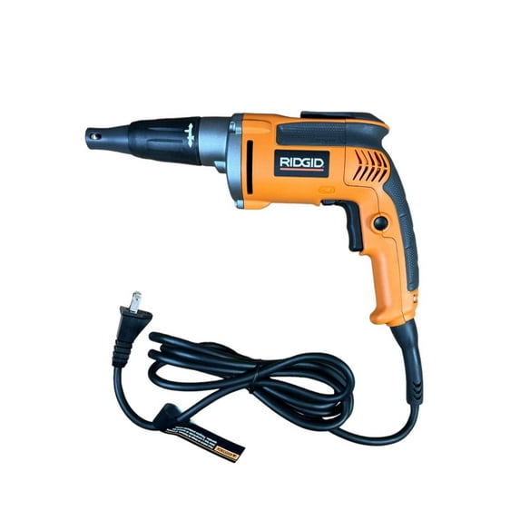 CLEARANCE RIDGID 6.5 Amp Corded 1/4 in. Heavy-Duty VSR Drywall Screwdriver - Factory Reconditioned