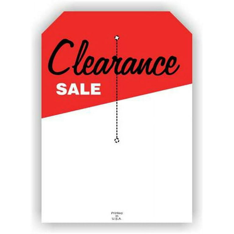 CLEARANCE SALE Tags w Slit, 5 x 7, Cardstock - Pack of 250 Tags 