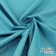 thumbnail image 1 of Mesh Knit Fabric by the Yard, Football Fabric, Soccer Fabric, Basketball Jersey Fabric, DIY projects., 1 of 2