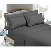 CLEARANCE Super Soft 1500 Premier Hotel Collection Sheet set, Queen, Gray