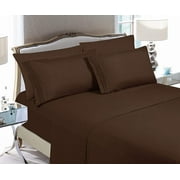 CLEARANCE Super Soft 1500 Series 2-Piece Pillowcase Set, Standard Size, Chocolate Brown