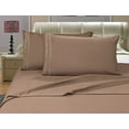 thumbnail image 1 of 1500 Series 4-Piece Bed Sheet Sets, Deep Pockets - Wrinkle Free & Fade Resistant California King, Taupe, 1 of 5