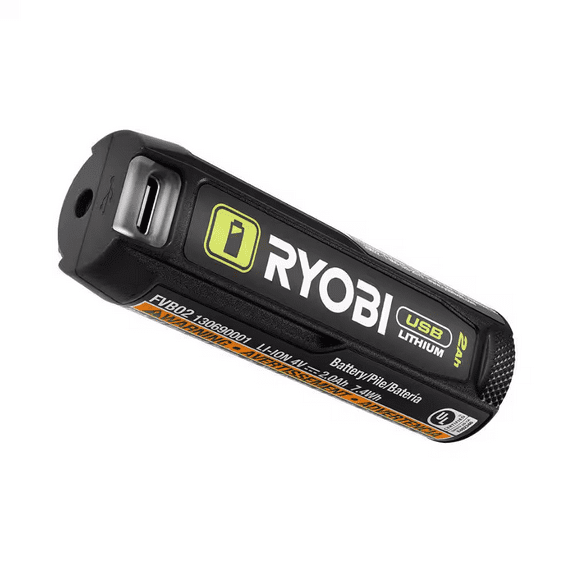 Ryobi FVB02 USB Lithium 2.0 Ah Rechargeable Battery