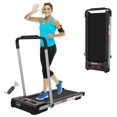 thumbnail image 1 of CLEARANCE! Under Desk Treadmill - 2 In 1 Folding Treadmill For Home 2.5 Hp, Installation-Free Foldable Treadmill Compact Electric Running Machine, Remote Control & Led Display Walking Running Jogging, 1 of 6