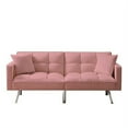 thumbnail image 1 of CLEARANCE! Upholstered Loveseat Sofa with Metal Legs for Small Space Tufted Cushions Soft Sectional 2-Seat Couch for Living Room, Office, Apartment, 1 of 1