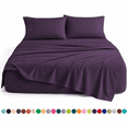 thumbnail image 1 of Elegant Comfort 4-Piece Microfiber Bed Sheet Set - Soft Breathable Cooling Hotel Sheets, Deep, 1 of 7