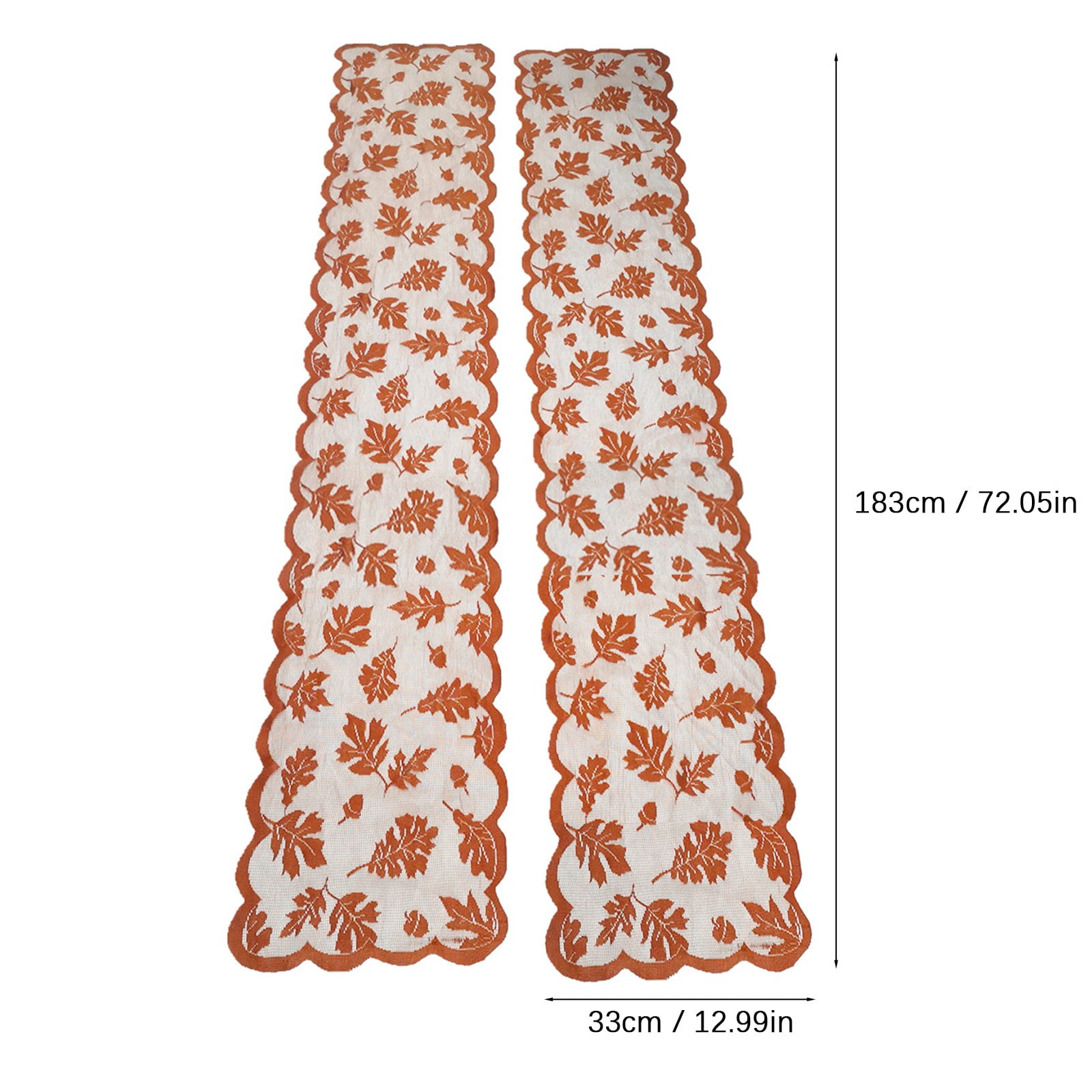 CLEARANCE! Yubnlvae Tablecloth Gold Maple Leaf Lace Table Flag Coffee
