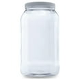 CLEARVIEW 1 Gallon Plastic Jar 1 Pack Containers and Organization