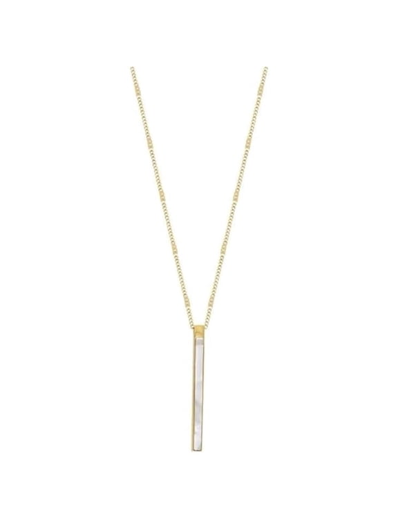 Gold Plated Pendant Necklace for Women | Stylish Anti-Tarnish & Hypoallergenic Chain | Latest Trending Design for Festive & Daily (Baroque)