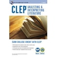 thumbnail image 1 of Pre-Owned Clep(r) Analyzing & Interpreting Literature Book + Online [With Access Code] (Paperback) 0738610151 9780738610153, 1 of 1