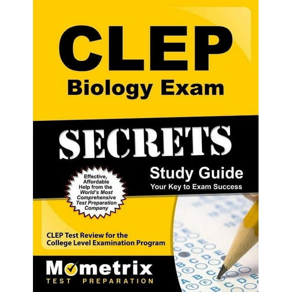 CLEP Biology Exam Secrets Study Guide : CLEP Test Review for the College Level Examination Program (Paperback)