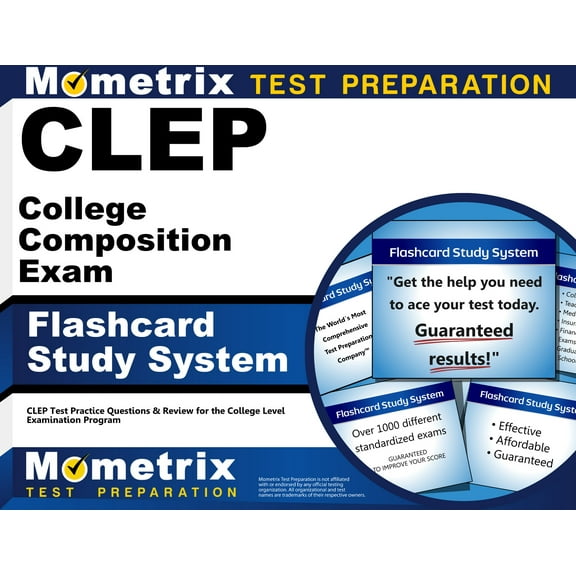 CLEP College Composition Exam Flashcard Study System : CLEP Test Practice Questions & Review for the College Level Examination Program (Cards)