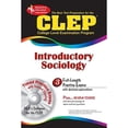thumbnail image 1 of Pre-Owned CLEP Introductory Sociology w/CD (REA) - The Best Test Prep for the CLEP Exam (Paperback) 0878912762 9780878912766, 1 of 1