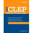 thumbnail image 1 of Pre-Owned CLEP Official Study Guide 2017 (Paperback) 1457307782 9781457307782, 1 of 1