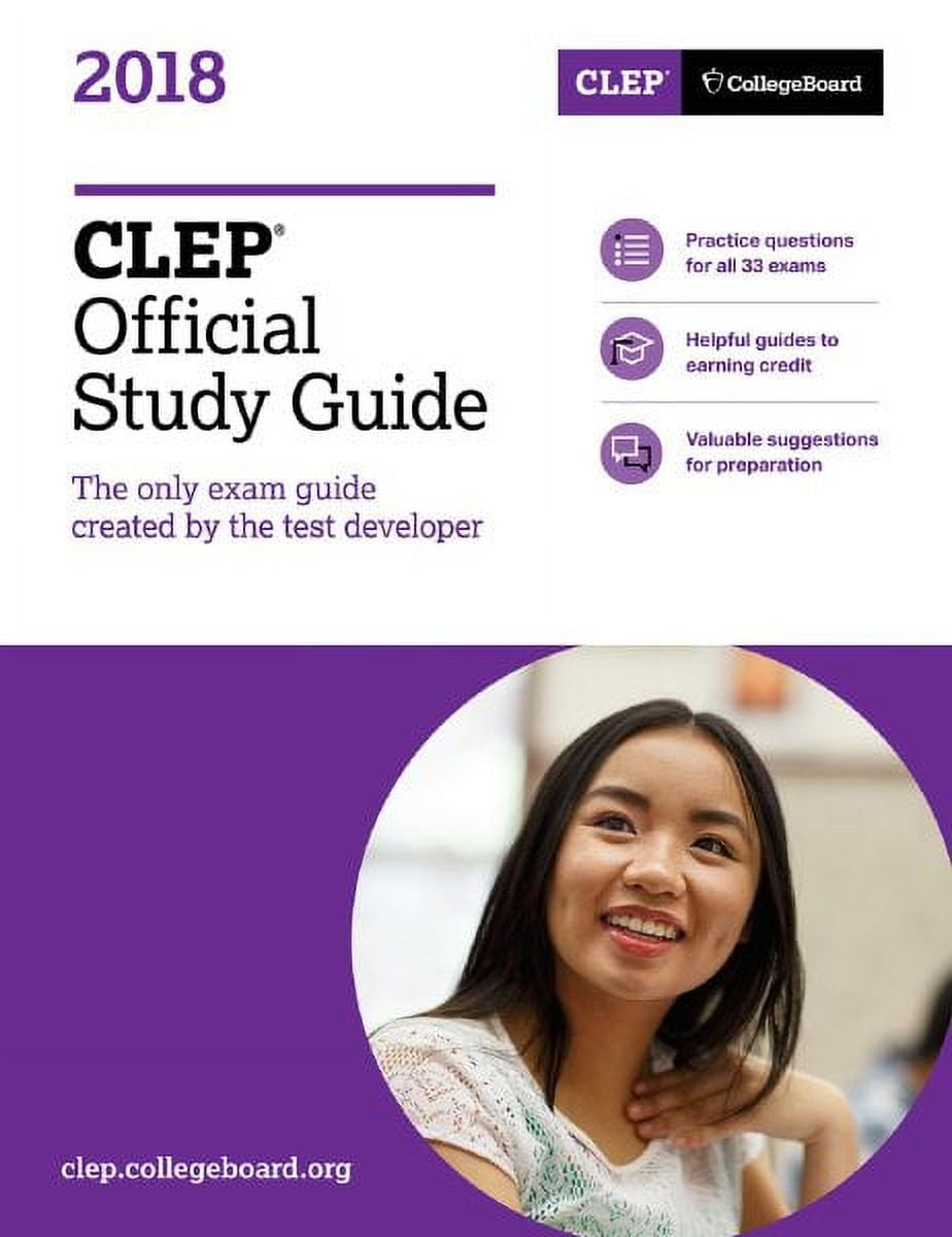 CLEP Official Study Guide 2018 - Walmart.com