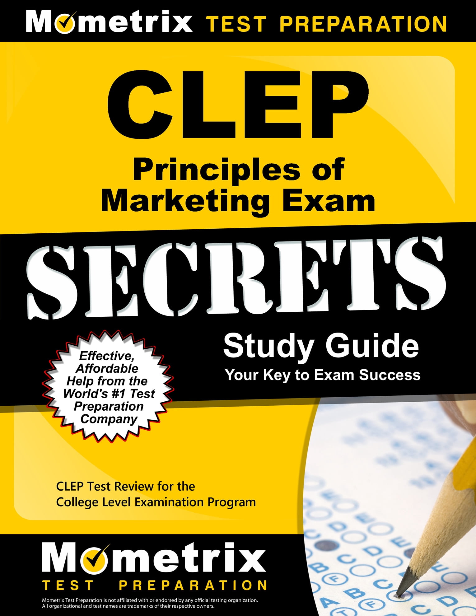 CLEP Principles of Marketing Exam Secrets Study Guide : CLEP Test ...