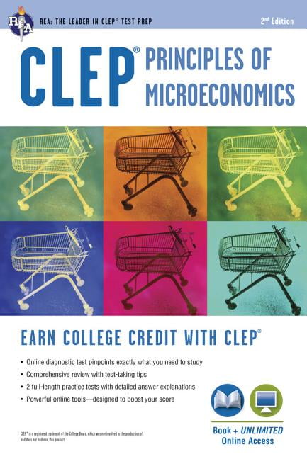 CLEP Test Preparation: CLEP® Principles Of Microeconomics Book + Online ...