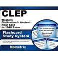 thumbnail image 1 of CLEP Western Civilization I: Ancient Near East to 1648 Exam Flashcard Study System : CLEP Test Practice Questions & Review for the College Level Examination Program (Cards), 1 of 2