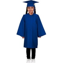 CLERKMANS Child Preschool & Kindergarten Graduation Gown, Cap & Tassel Package