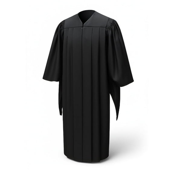 CLERKMANS Deluxe Masters Graduation Gown, Gown, Unisex