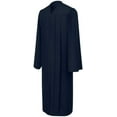thumbnail image 1 of CLERKMANS Unisex Adult Matte Graduation Gown & Robe, Navy Blue, 1 PCS, 1 of 5