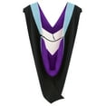 thumbnail image 1 of CLERKMANS Unisex Graduation Hood for Bachelors & Masters Degree -University Academic Hood, 1 of 5