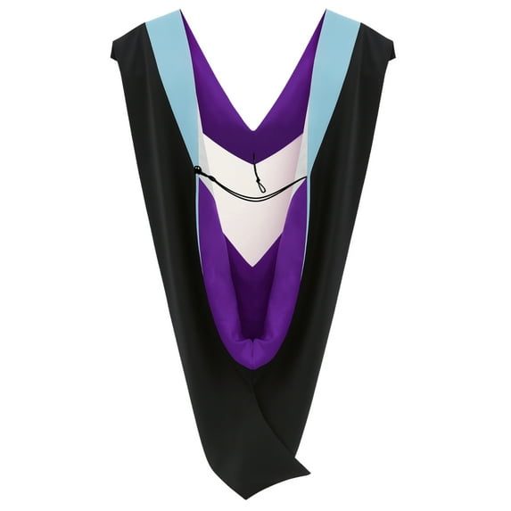 CLERKMANS Unisex Graduation Hood for Bachelors & Masters Degree -University Academic Hood