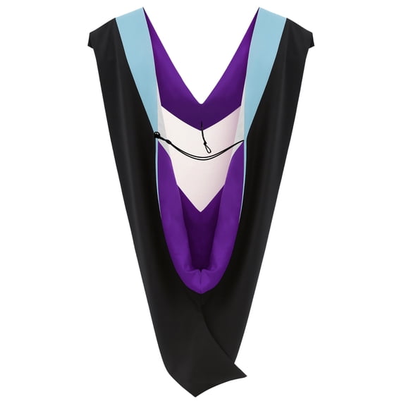 CLERKMANS Unisex Graduation Hood for Bachelors & Masters Degree -University Academic Hood