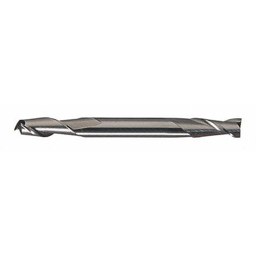 CLEVELAND C40944 Square End Mill,15/64" L of Cut,Bright