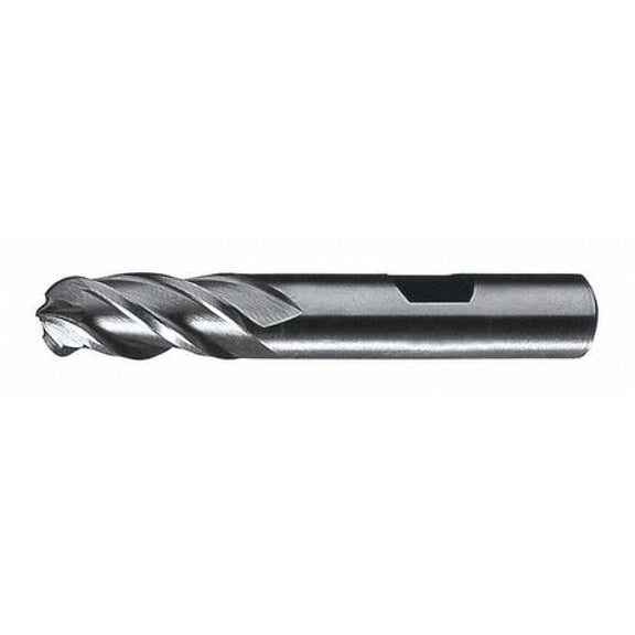 CLEVELAND C42558 Ball End Mill,High Performance,4 Flutes