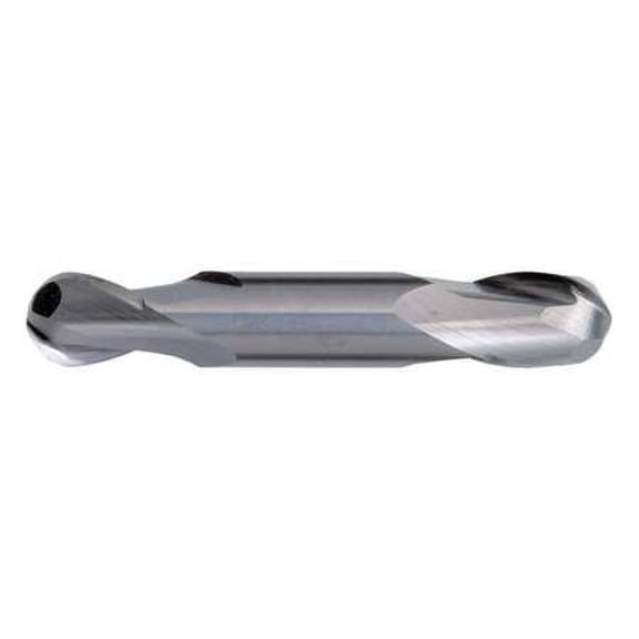 CLEVELAND C60206 Carbide End Mill,Ball Nose,3/32 in. dia.