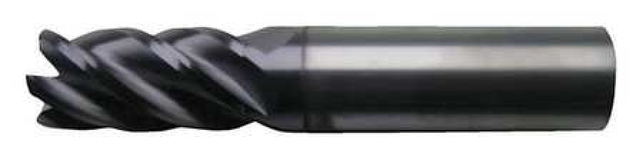 CLEVELAND C60598 Carbide End Mill,Right Hand,3/4 in. SHK