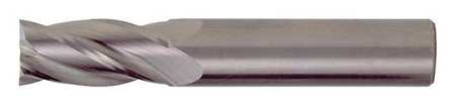CLEVELAND C81827 Carbide End Mill,2 in. L,9/64 in. SHK