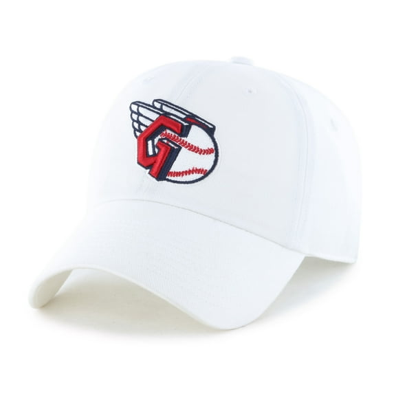 MLB Cleveland Guardians Clean Up White Adjustable Hat