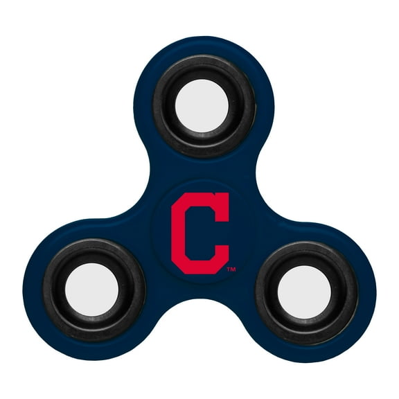 CLEVELAND INDIANS THREE WAY TEAM SPINNER