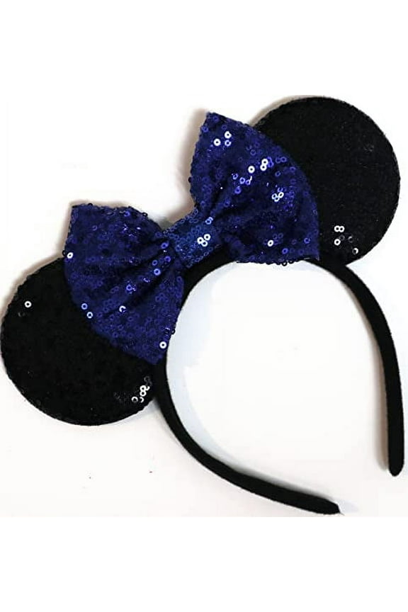 CLGIFT CL Gift Blue Mickey Ears, Rainbow Minnie Mouse Ears, Sparkly Minnie Ears, Mouse Ears, Electrical Parade Ears,