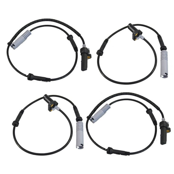 CLH 4PCS Front + Rear ABS Wheel Speed Sensor